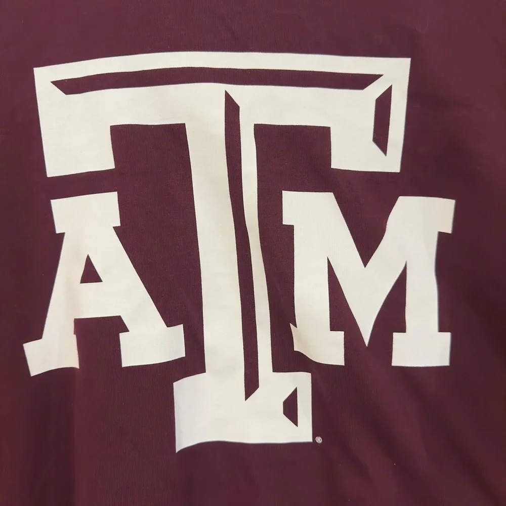 Adidas Texas A&M Aggies‎ Reverse Retro Maroon T-Shirt Mens XXL IM8671 310 NEW